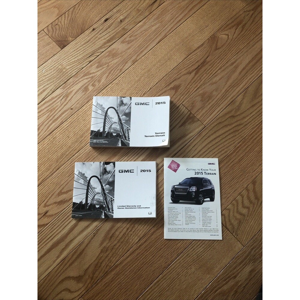 2015 GMC Terrain and Denali Owners Manual Getting to Know Your Terrain Warranty